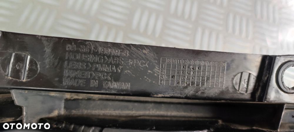 lampa prawa prawy tył tylna FIAT 500 2007- EUROPA - 6