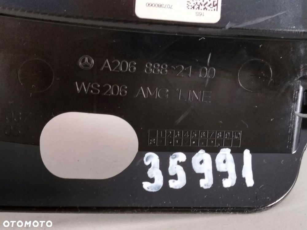 atrapa kratka grill mercedes c klasa w206 21- amg - 6