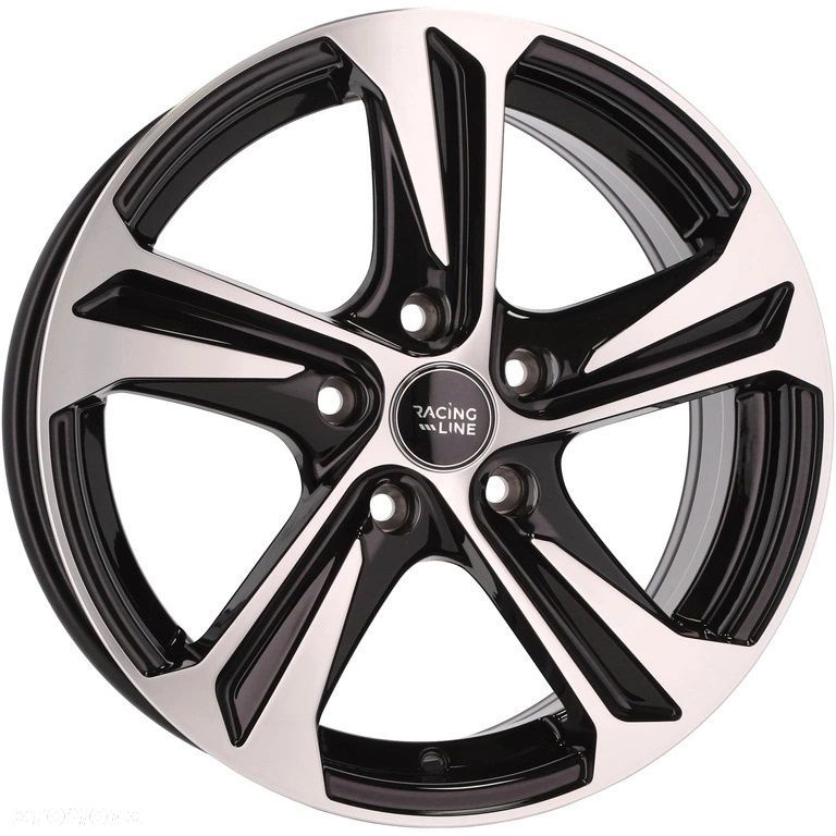 4x Felgi 16 m.in. do FORD BMAX Ecosport Fiesta Focus KA Tourneo Courier MAZDA 2 DY - B1242 (BK1424) - 6