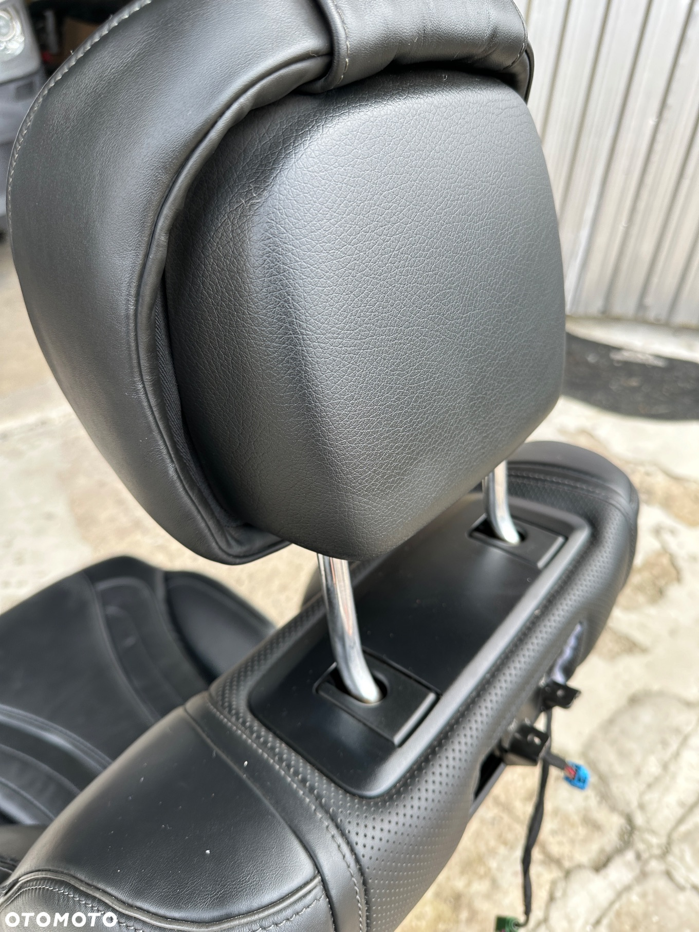 MERCEDES s 222 fotel przód S63 AMG czarna skóra  dynamic masaż grzana wentylowana - 17