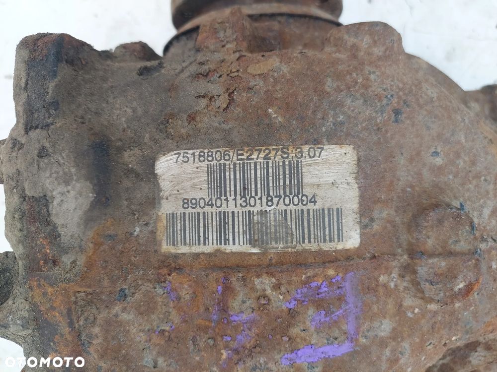 BMW 3 E46 2.0d MOST DYFER TYŁ TYLNY 7518806 3.07 - 2