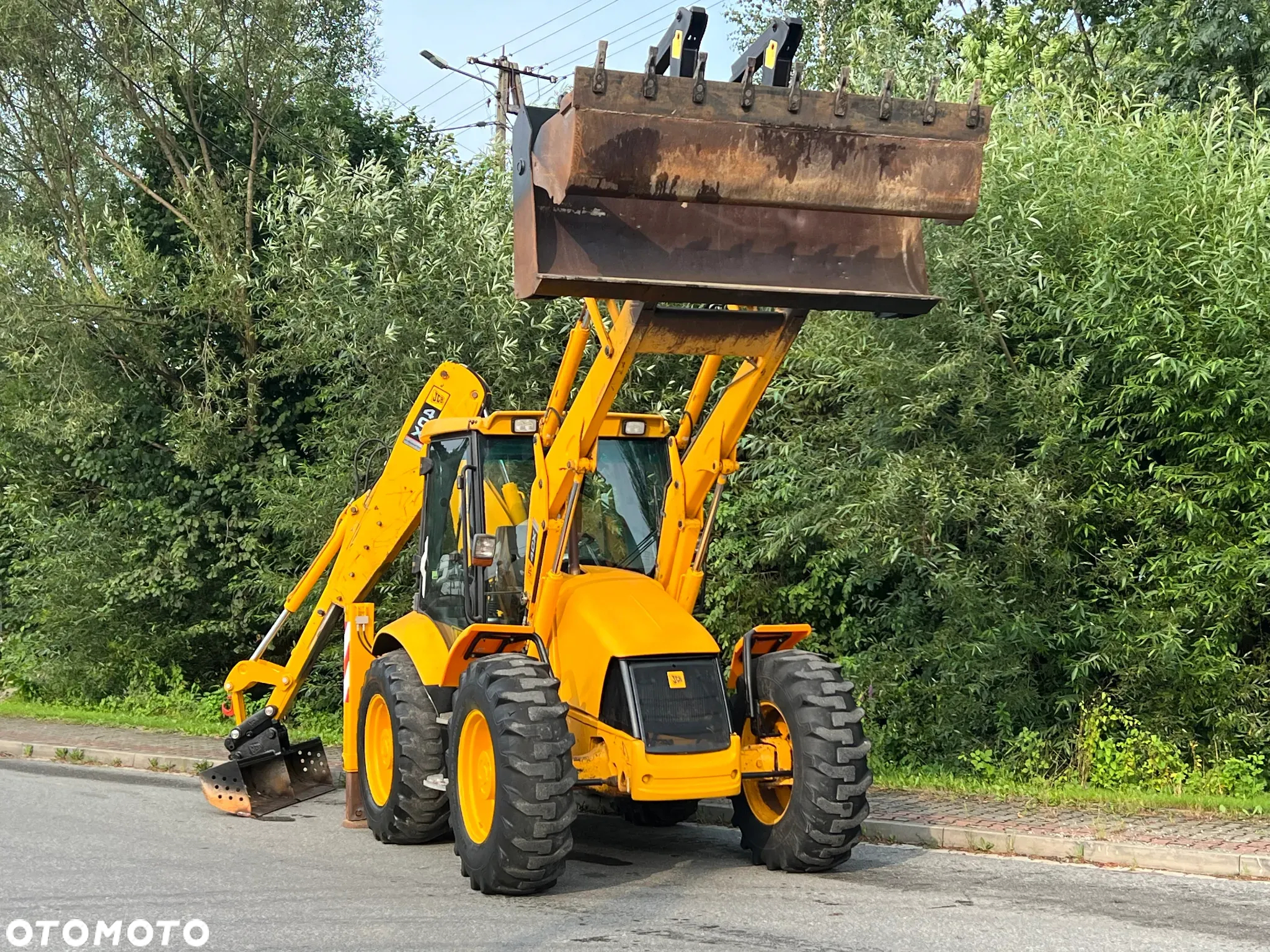 JCB * Koparko Ładowarka JCB 4CX * Joystick * TORQUELOCK * Bardzo Dobry Stan * - 10