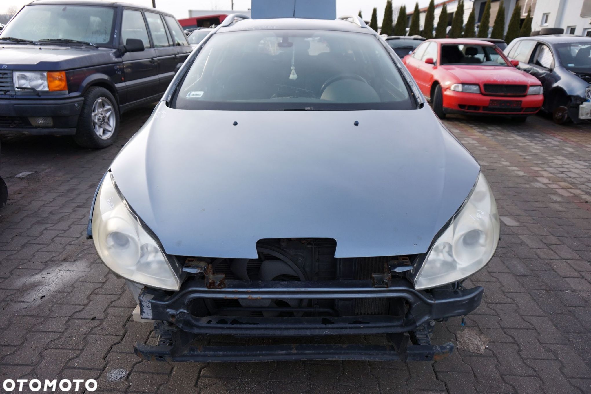 MASKA POKRYWA SILNIKA 407 SW EZWD SZARY PEUGEOT 2004-2007 - 1