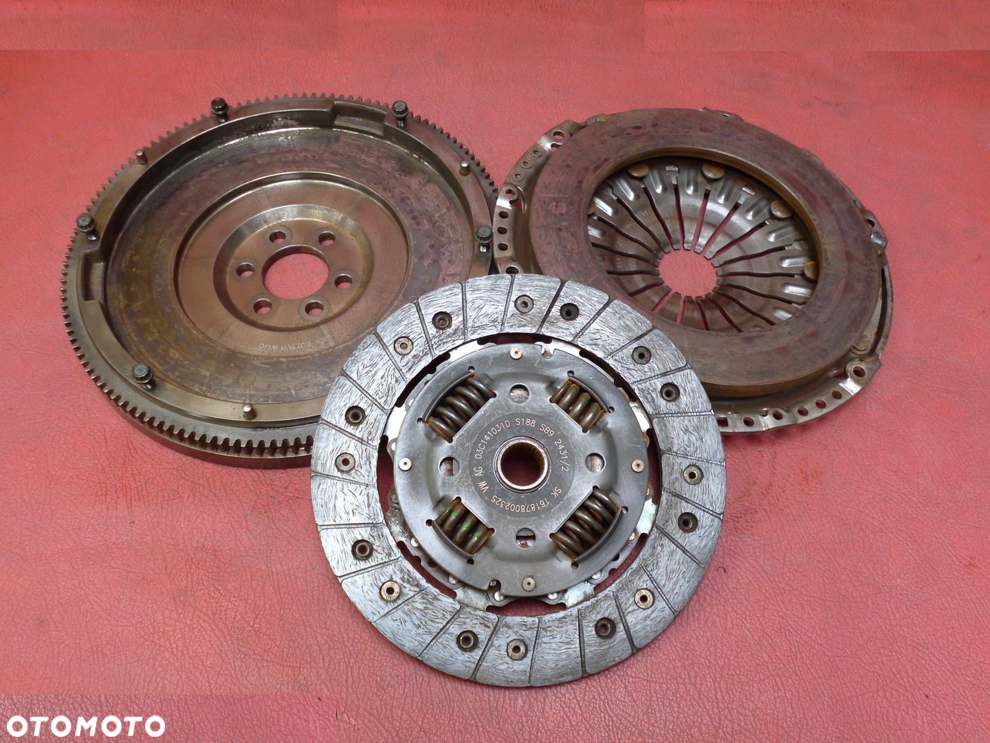Sprzęgło sztywne kpl. VW Seat Skoda Audi 1.4 TSI 03C105273K 03C141025G - 1