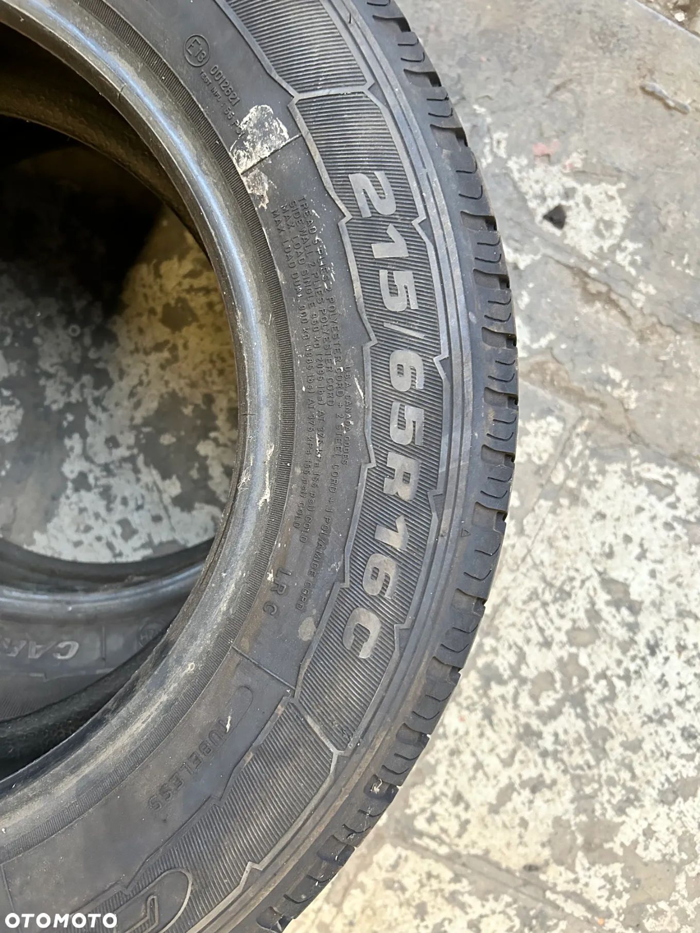 GOODYEAR MARATHON CARGO OPONY 215/65 R16C - 1