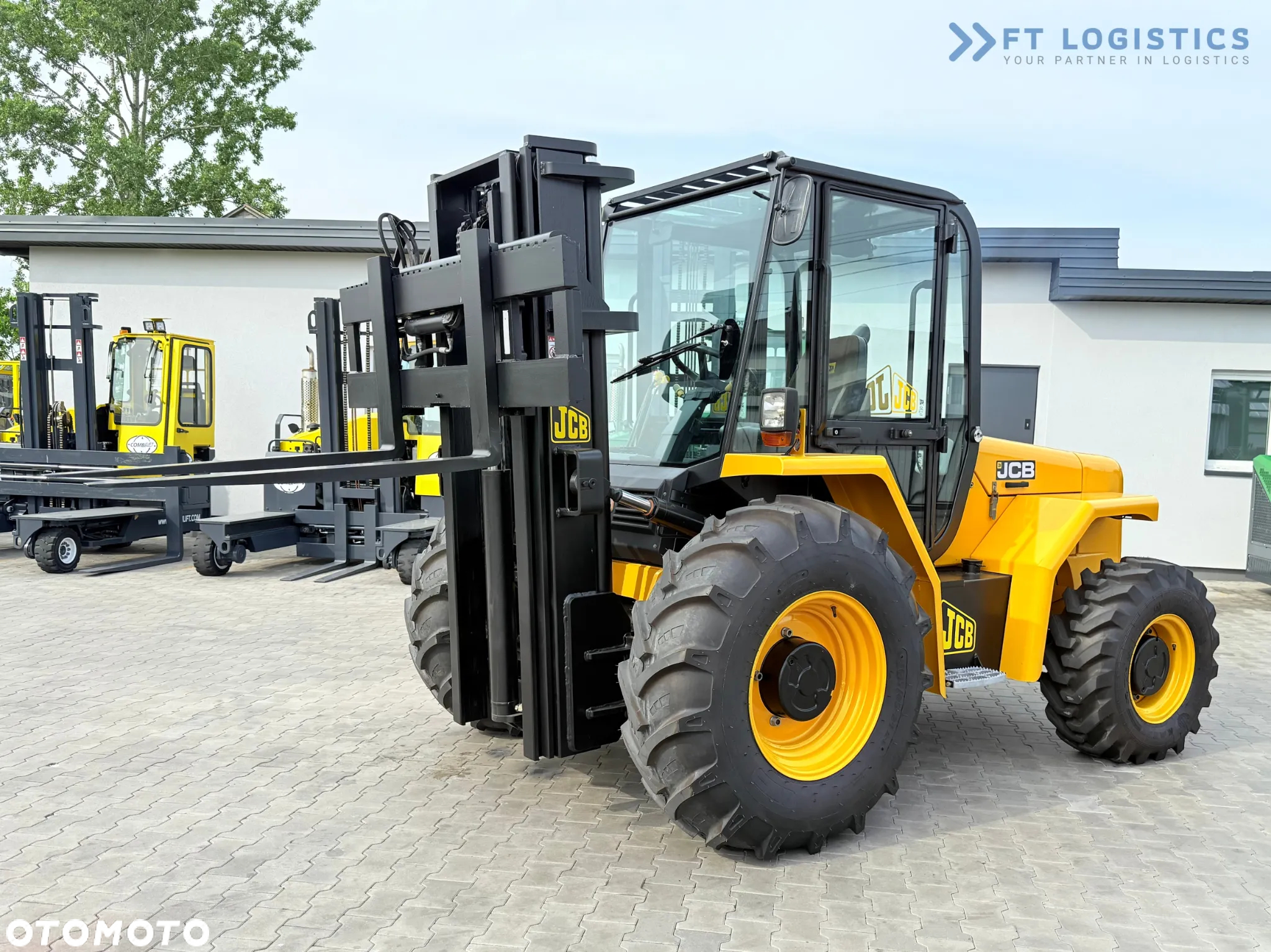 JCB 940 / DIESEL / TRIPLEX 4500MM / POZYCJONER / PRZESÓW WIDEŁ / 4T / NOWE OPONY / JAK NOWY - 25