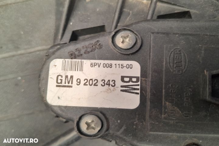 Pedala acceleratie 9202343 6PV00811500 9202343 6PV00811500 Opel Zafir - 4