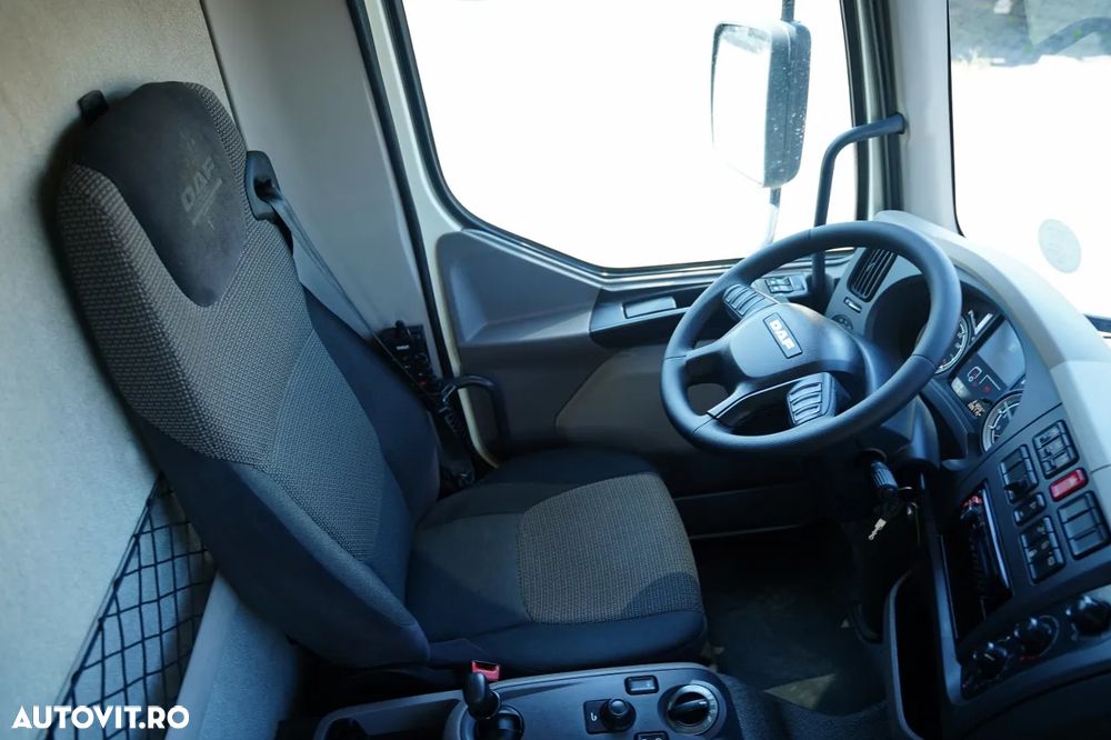 DAF LF 250 / 4X2 / LIVRARE - 7.3 + HDS HYVA HB 150X -E3 / RADIOCOMANDĂ / ROTATOARE / MAX. CAPACITATE DE RIDICARE: 5200 KG / EURO 6 - 31