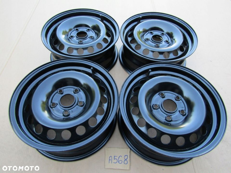 4x Felgi 15 VW Caddy Golf V Jetta Passat B5 Seat Altea 6j 5x112 ET47 - 1