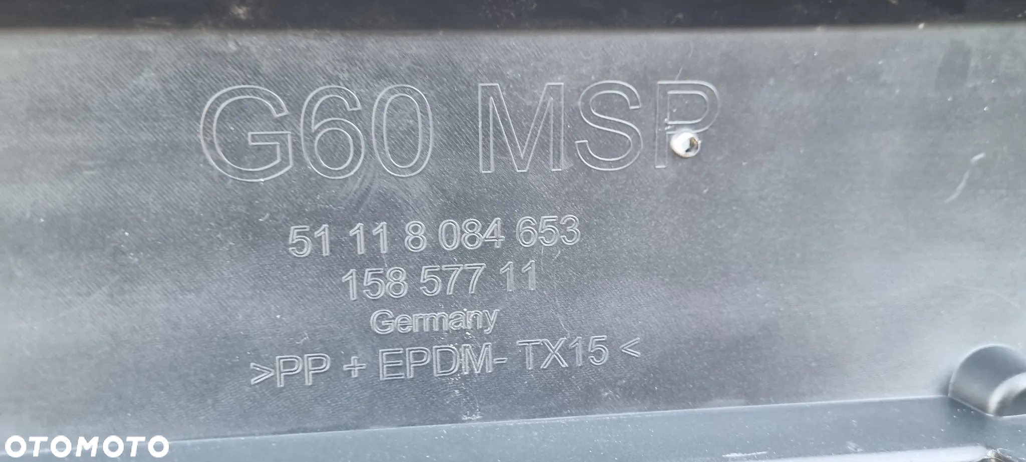 BMW 5 G60 G61 M-PAKIET 2023- zderzak przód oryginał MB327 - 13