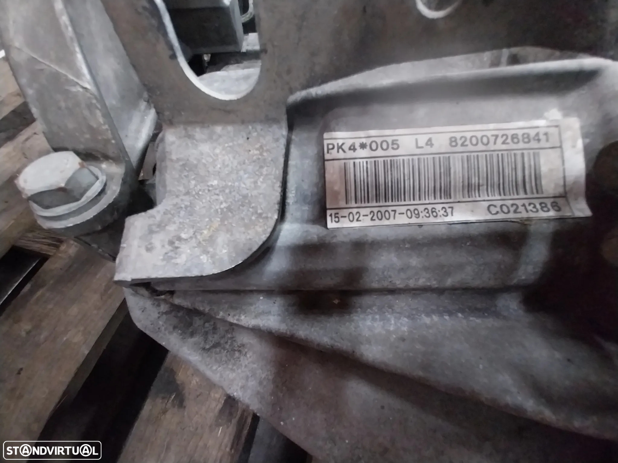 Caixa velocidades Renault Ref PK4 005 - 4