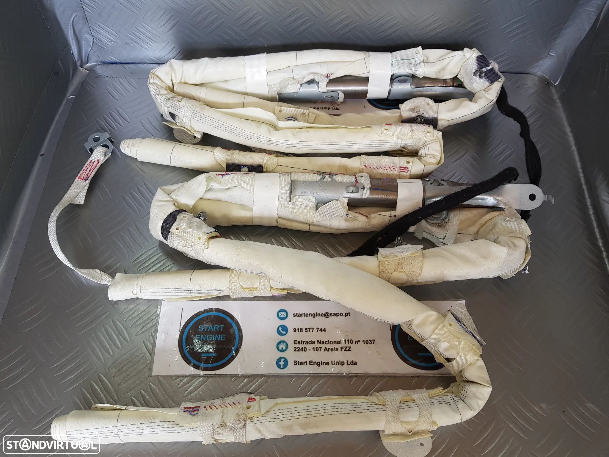 Cortina do Airbag Teto Renault Megane IV modelo em carro 2017-2022 - 1