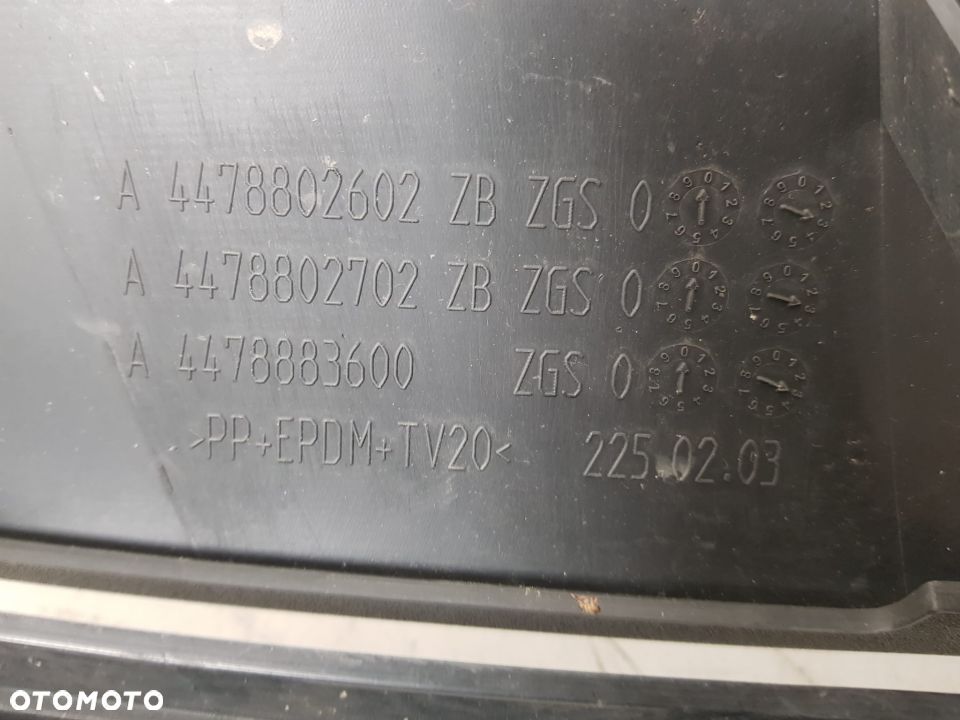 MERCEDES VITO LIFT 19-22 W447 GRILL ATRAPA CHŁODNICY ZDERZAKA CHROM  A4478802602 - 5