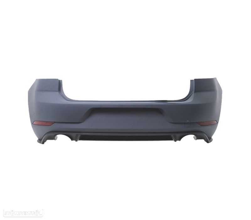 PÁRA-CHOQUES TRASEIRO VOLKSWAGEN VW GOLF 7.5 17-20 LOOK GTI - 2