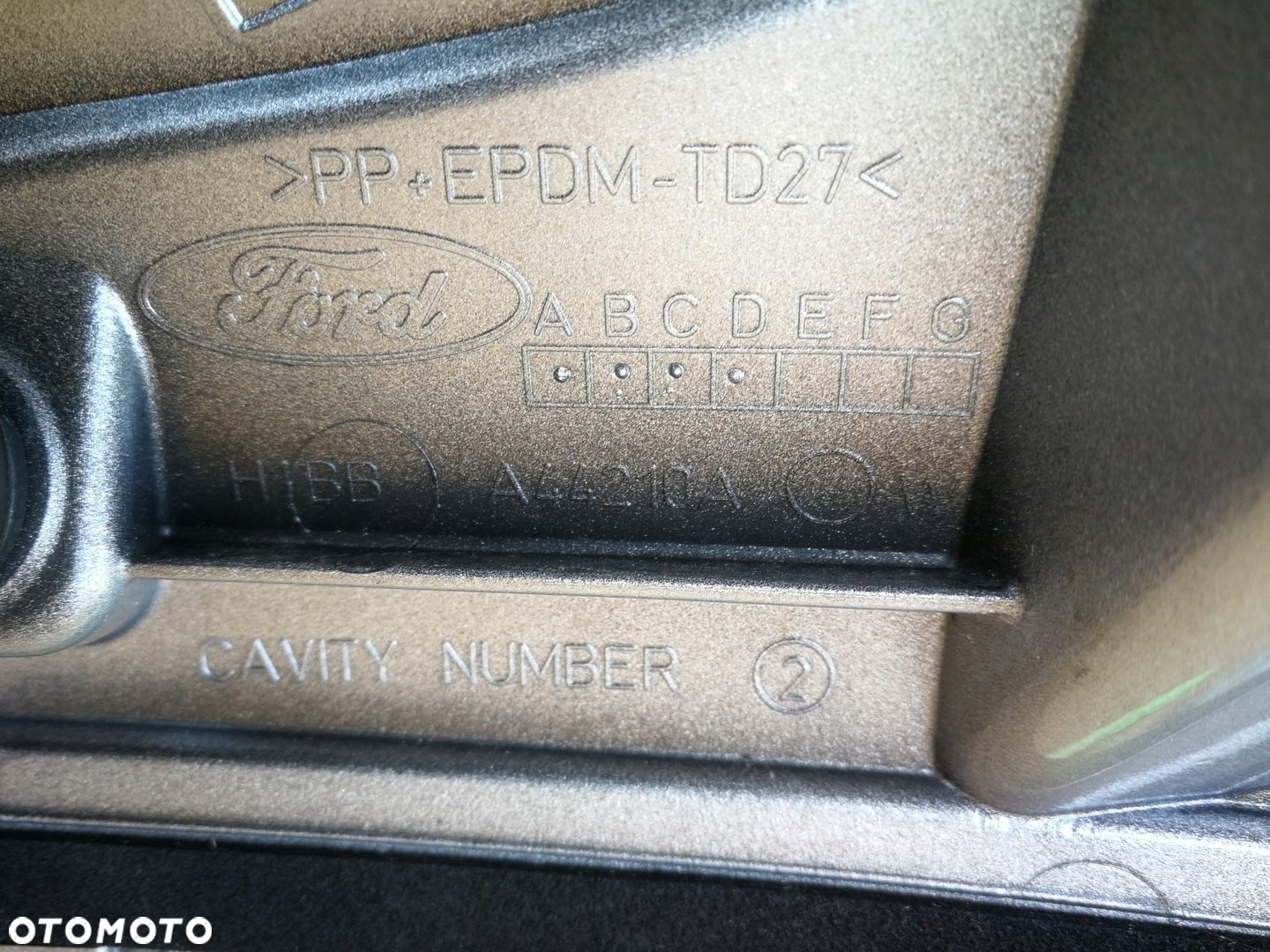 FORD FIESTA MK8 17- SPOILER LOTKA DASZEK KLAPY BAGAŻNIKA TYŁ H1BB-A44210-A - 15
