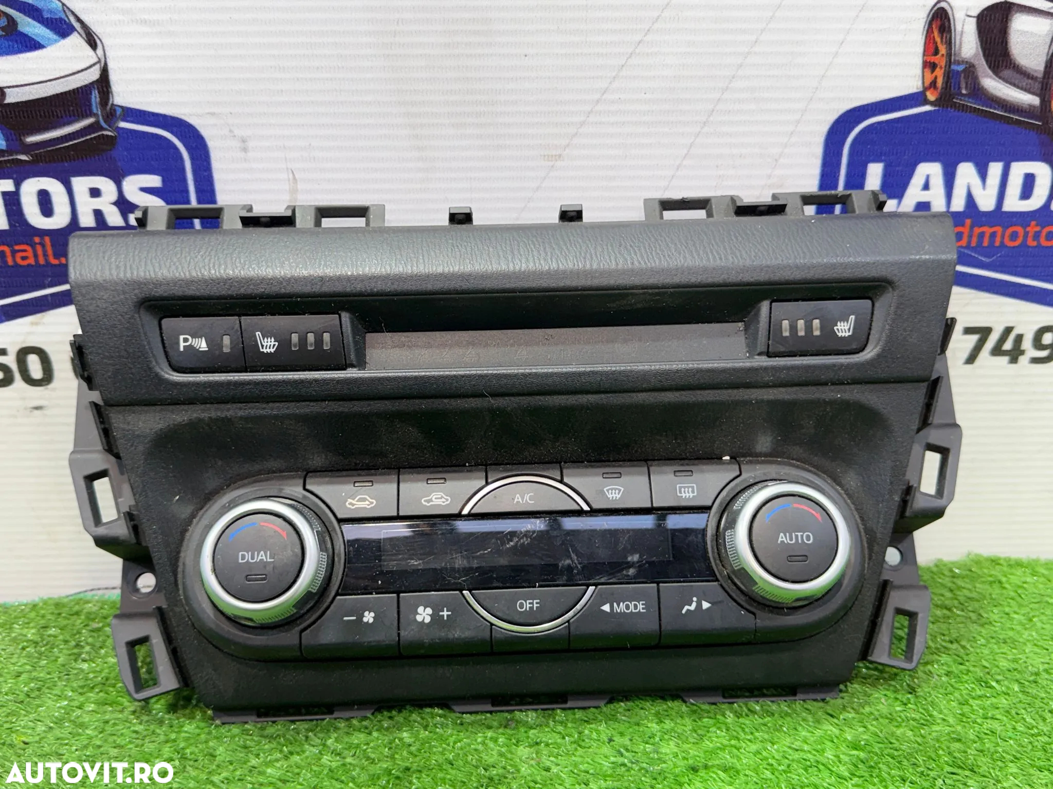 PANOU CENTRAL COMANDA CLIMA MAZDA 3 2.2 DIESEL 2015 COD OEM VPDALH-18C612-CD B45D61190D 2014-2018 - 4
