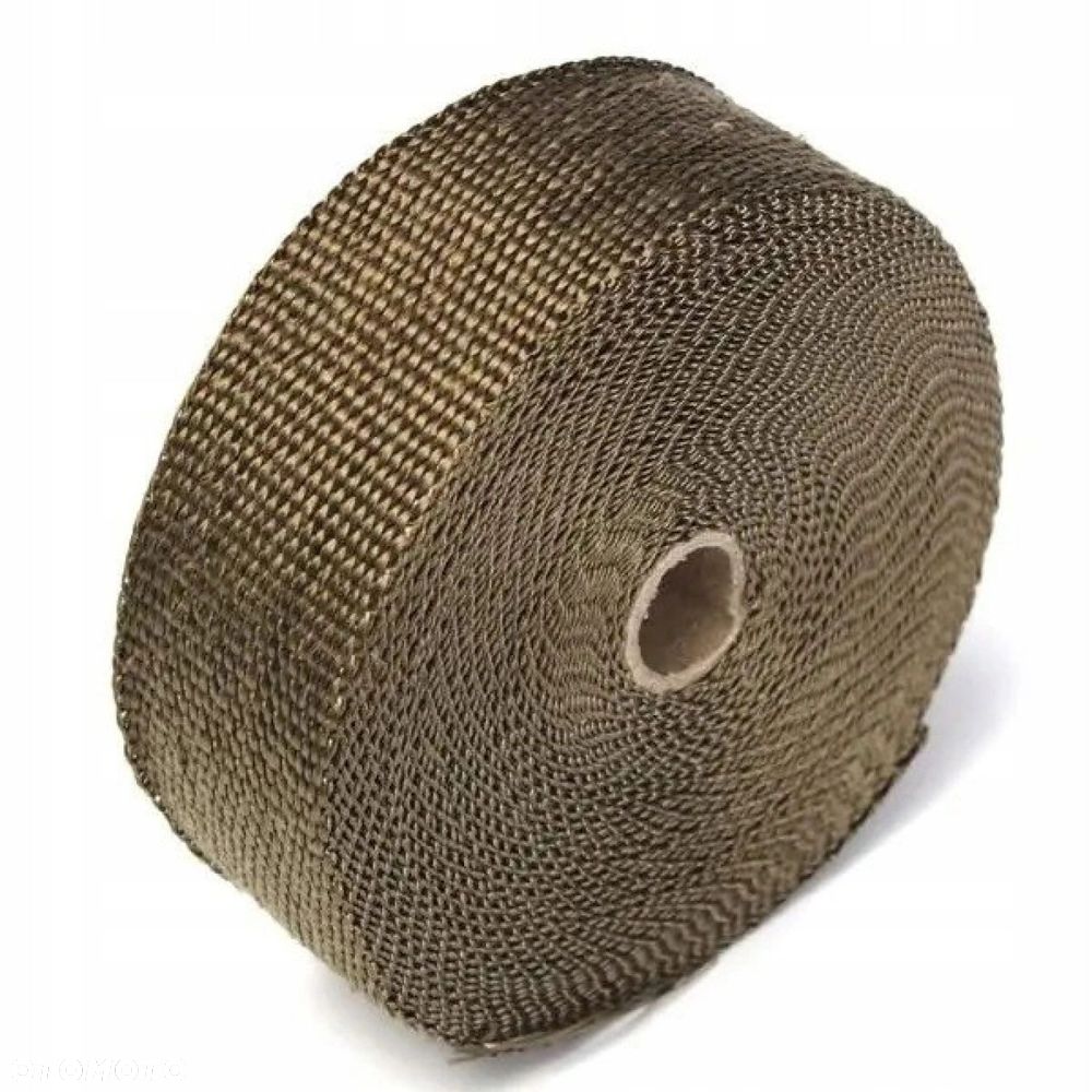 TAŚMA TERMICZNA TYTANOWA 10M do wydechów 50x10mm - 2