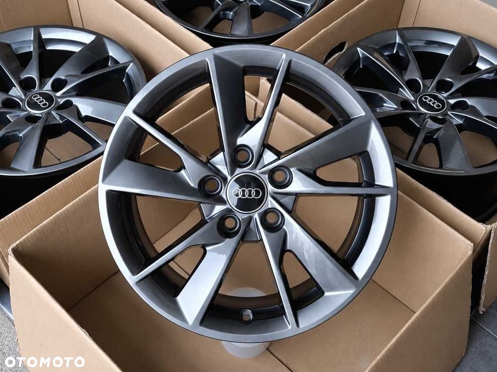 Alufelgi 16 5x112 Audi A3 A4 A6 Q2 Q3 8W0 Seat Leon Ateca Toledo Exeo Altea Chrom Shadow ! 609#