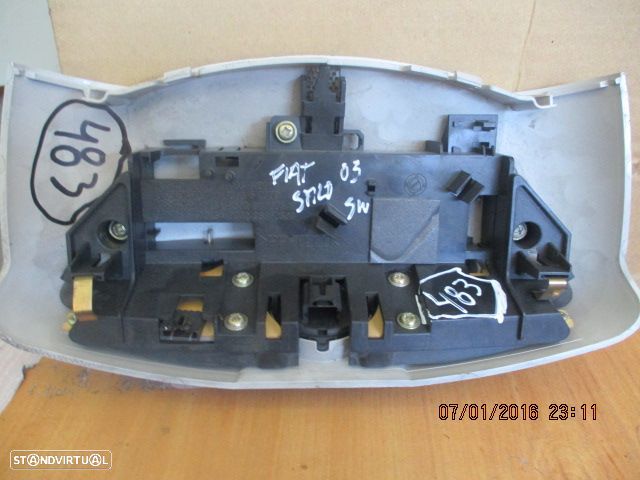 Luz De Teto Plafonier 735340483 FIAT STILO SW 2003 - 3
