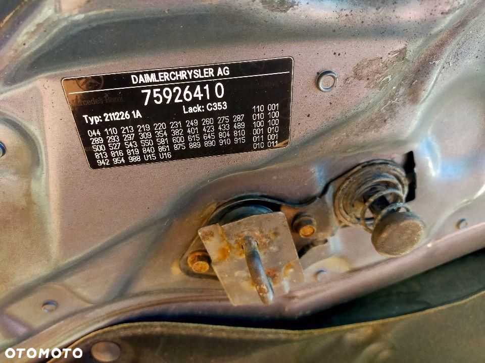 Mercedes W211 Maska Pokrywa Silnika C353 2004 - 9