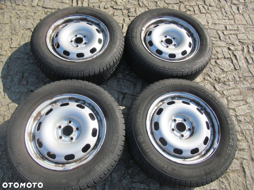 KOŁA ZIMA R15 VW GOLF 4,BORA,SKODA OCTAVIA,SEAT LEON I.AUDI A3 5x100 - 1