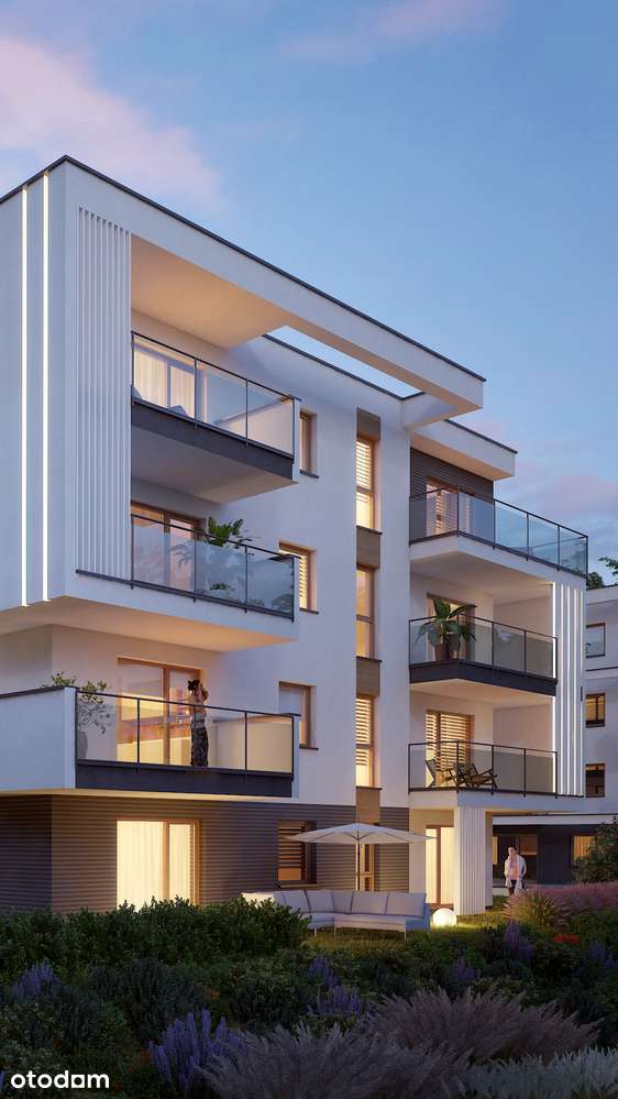 Mieszkanie z dużym balkonem | Parkitka | 1 piętro | 60,35 m²