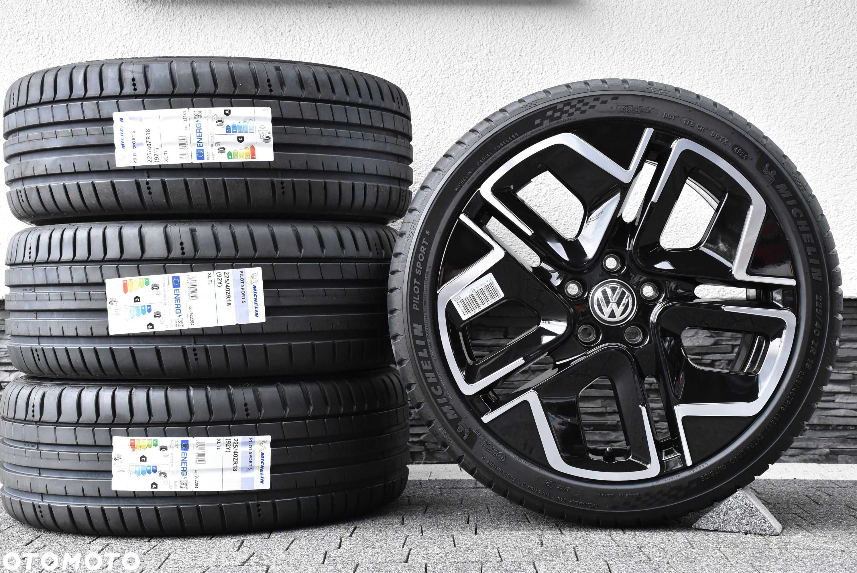 Nowe koła OEM VOLKSWAGEN GOLF 5H0 York R LINE GTI GTD 18" Michelin - 3