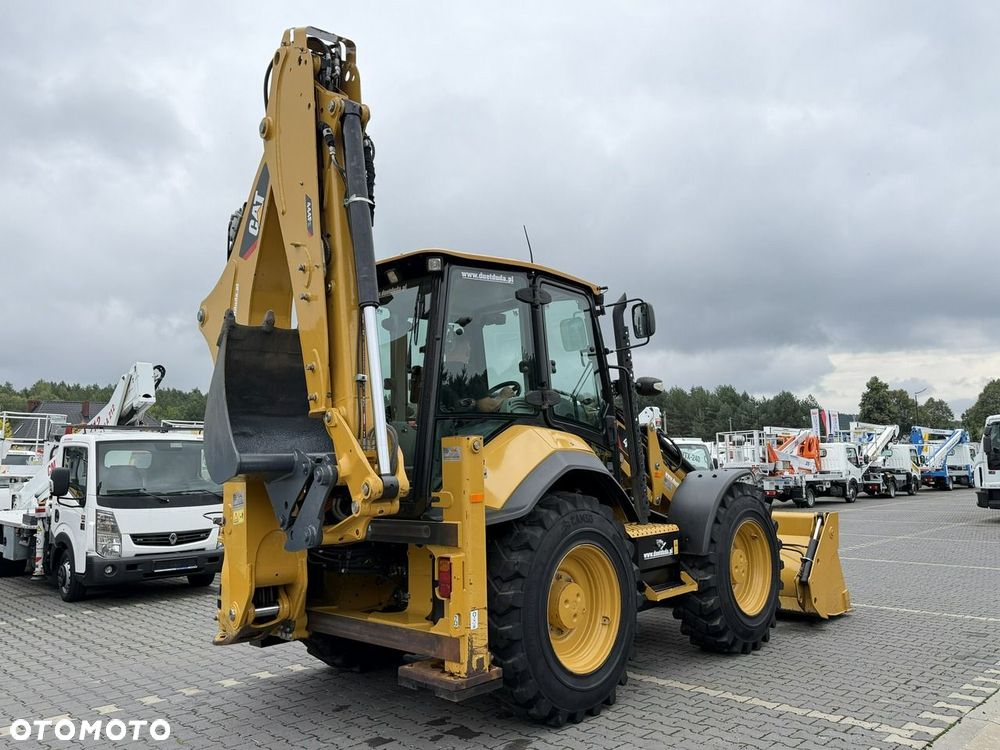 Caterpillar 444F Sterowanie na Joystickach Klima FULL OPCJA - 17
