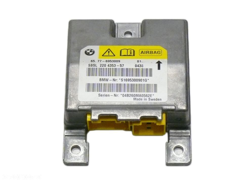 MODUŁ SENSOR PODUSZEK AIRBAG BMW 6 E63 E64 BMW 5 E60 E61 - 1