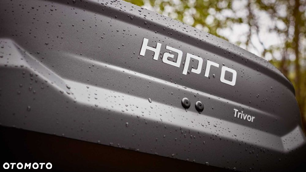 Bagażnik Hapro Trivor 440 Box dachowy czarny matowy - 5