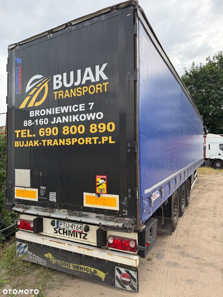 Schmitz Cargobull / STANDARD / KOŁO ZAPASOWE / ŁADNE PLANDEKI / OSIE SAF / 2014 ROK !! - 3