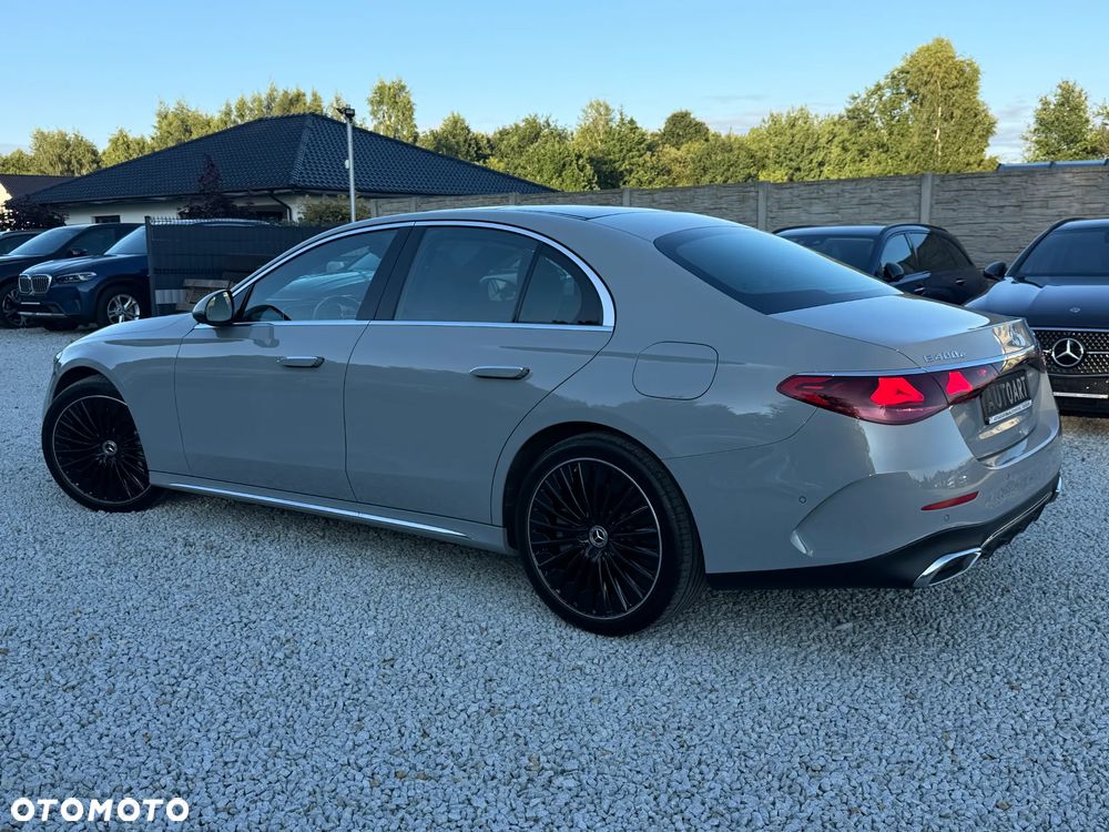 Mercedes-Benz Klasa E 400e 4Matic 9G-TRONIC AMG Line NIGHT Edition - 8