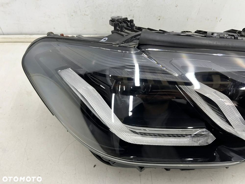 Lampa reflektor BMW 5 G30 G31 LCI LIFT 20-24r. prawa przednia FULL LED Adaptive Europa BLACK czarna - 14