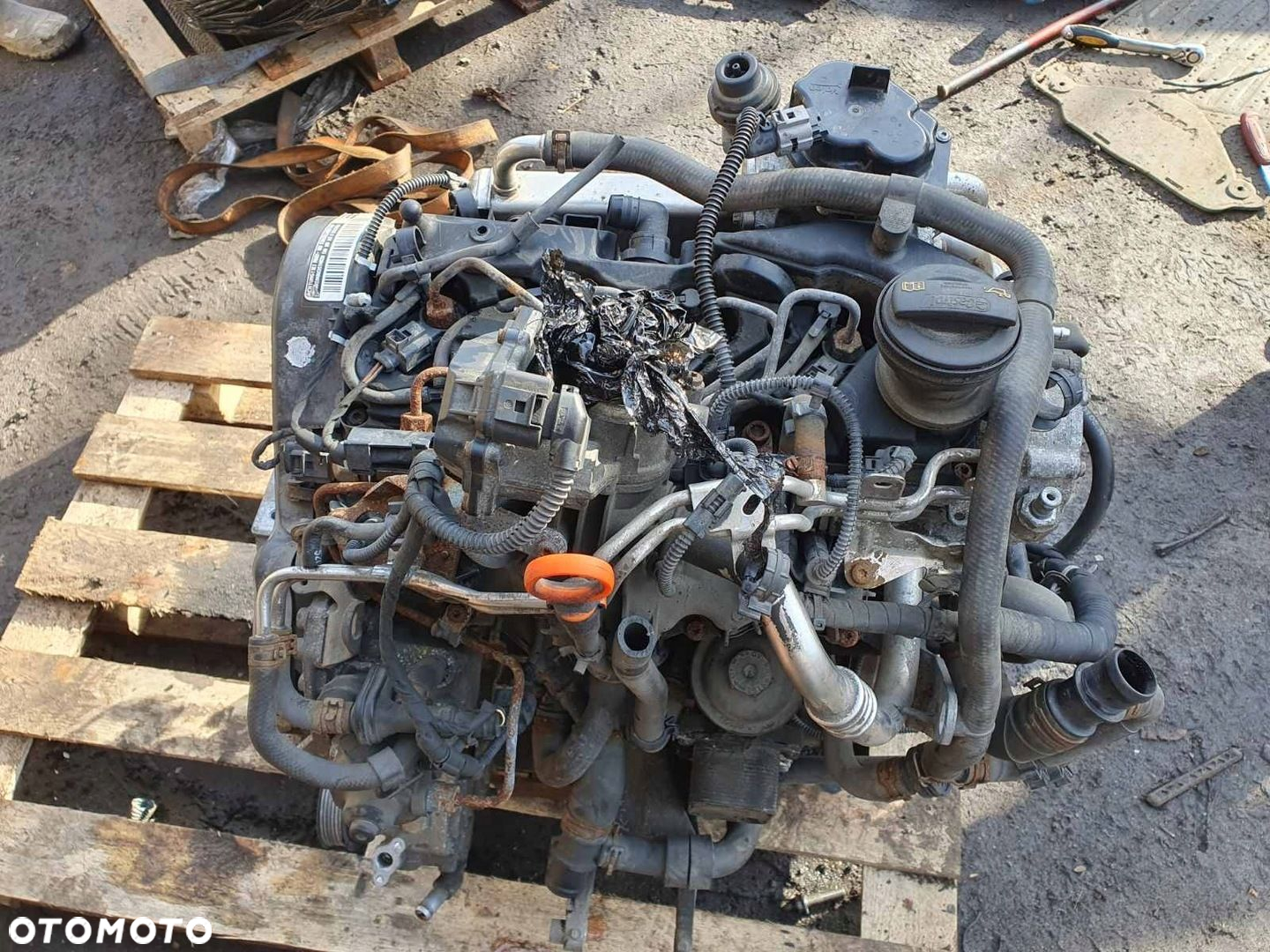 SILNIK VW TRANSPORTER T5 T6 2.0 TDI KOD SILNIKA CAA - 4