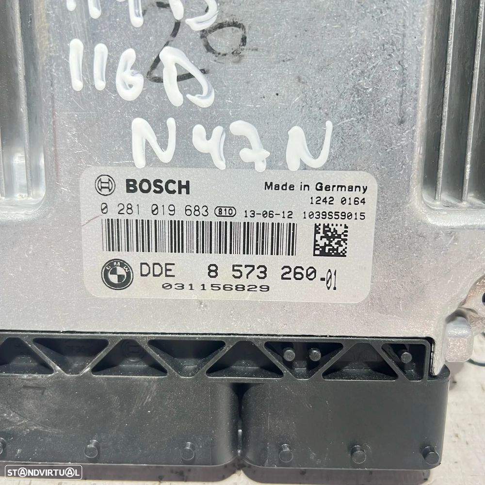 .Centralina Original Motor Bosch BMW 2.0 N47N N47D20C 0 281 019 683 / 8 573 260 - 3