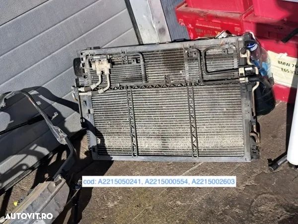 Radiator clima ac climatronic aer conditionat radiator servo radiator racire ulei cutie de viteze automata Original Mercedes w221 - 1