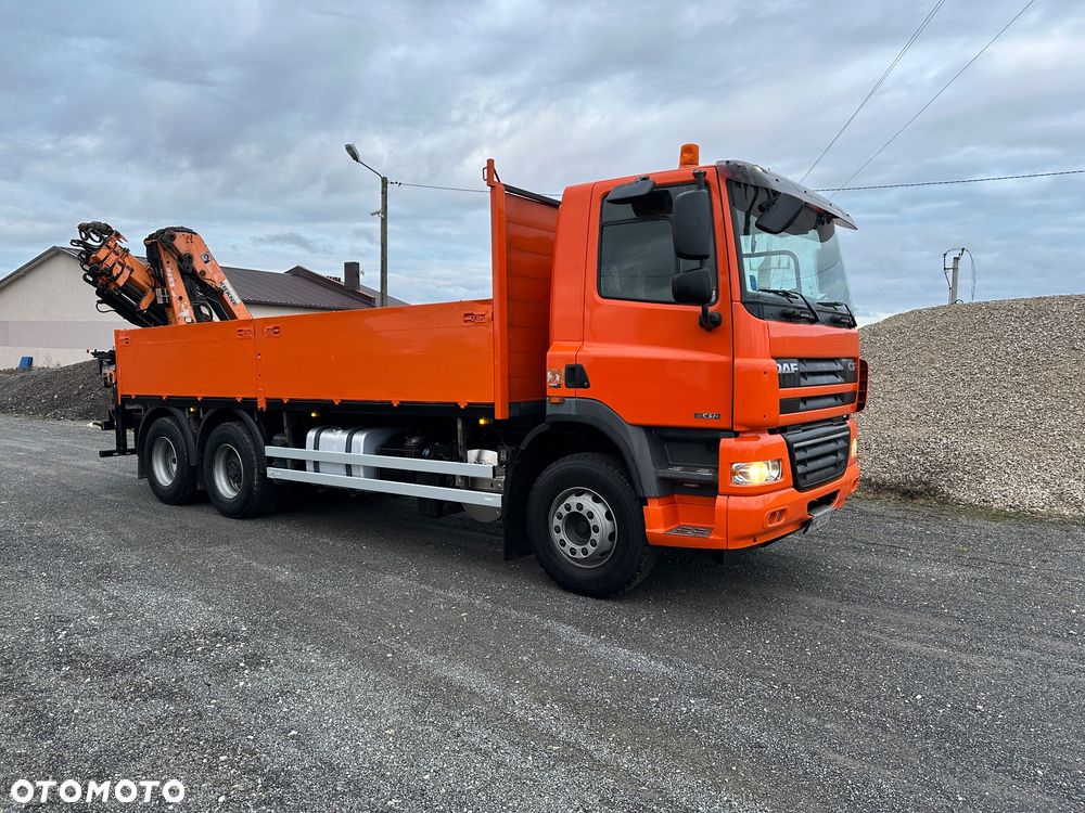 DAF FAS CF85.410 HDS Hiab 166-ES4 Hiduo Pilot Zamiana - 1