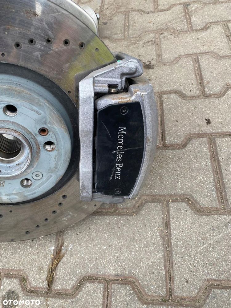 zwrotnica tarcza zacisk lewa mercedes gle 167 lift - 4