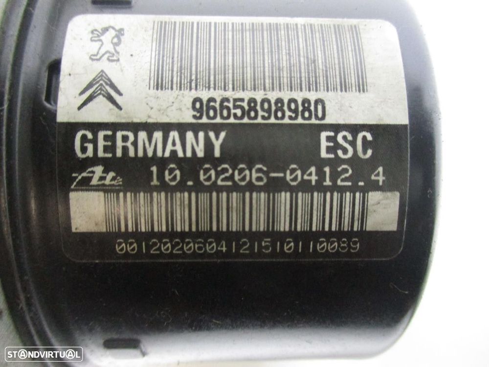 ABS PEUGEOT 207 2010 -9665898980 - 21