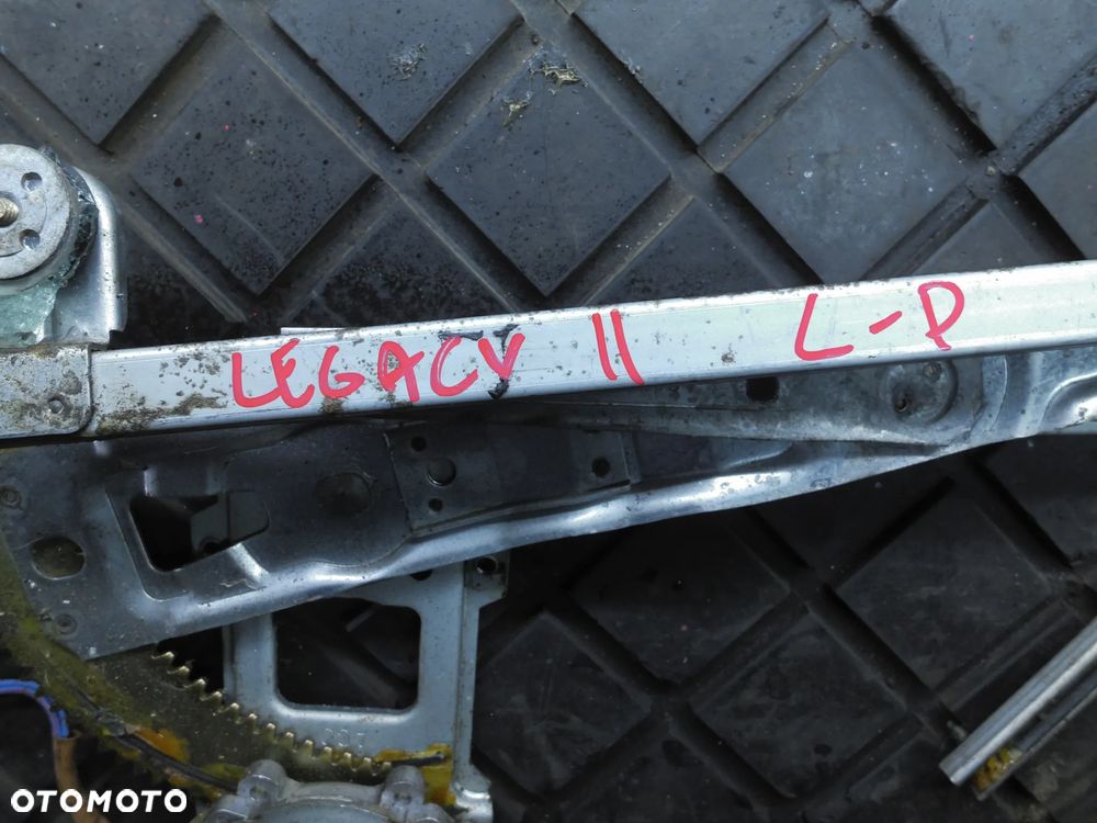 SUBARU LEGACY II BD BG MECHANIZM SZYBY LEWY PRZÓD - 2