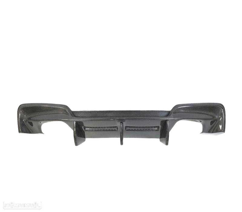 DIFUSOR TRASEIRO BMW E82 E88 1M 06-13 CARBONO - 4