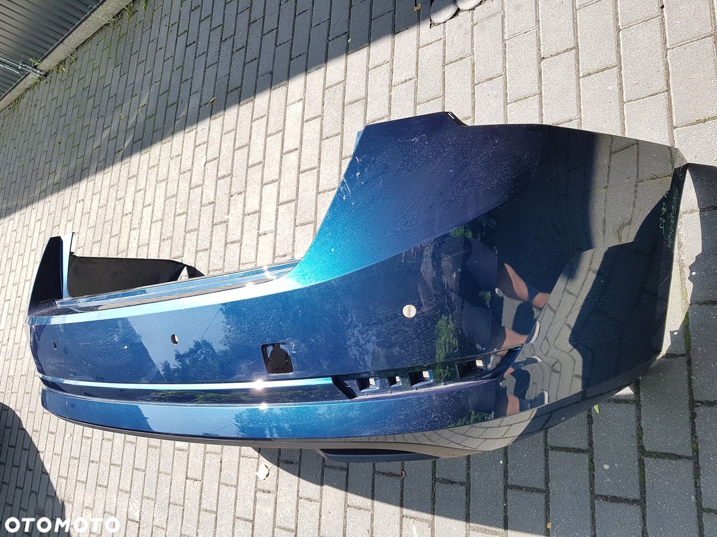 SKODA OCTAVIA 4 sedan zderzak tył spoiler tył 5E6807421 - 1