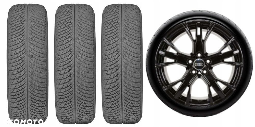 KOŁA ZIMOWE 18 5X112 AUDI A6 C8 A7 4K NOWE - 3