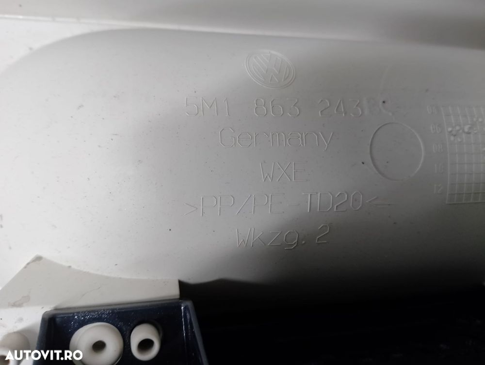 Consola centrala 5m1863243 Volkswagen VW Golf 5 [2003 - 2009] - 3