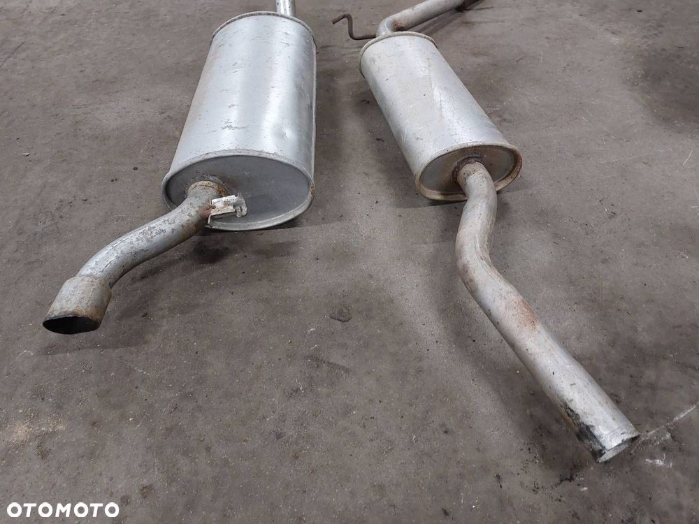 TŁUMIK WYDECH ŚRODKOWY + KOŃCOWY SKODA FELICIA I 1.6 8V - 2