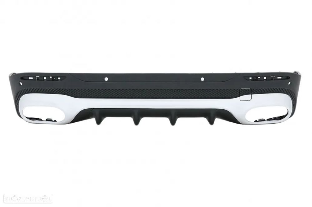 Difusor com Ponteiras Mercedes GLB X247 SUV (2020 em diante) Look 45 S - 7