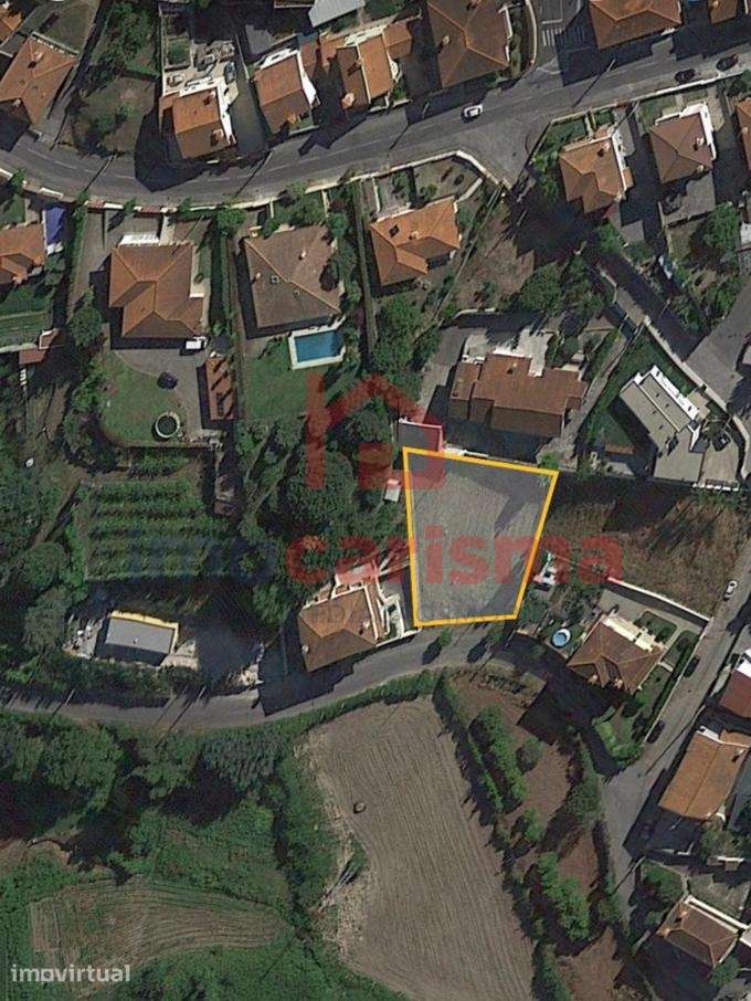 Lote de Terreno Para construção com 1.030m2 em Lordelo Guimarães - Grande imagem: 3/5