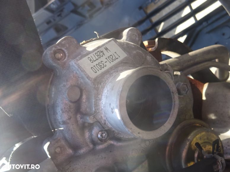 Vand Turbo Toyota Yaris 1.4 D4D 1ND 75 CP 55KW din 2004 - 1