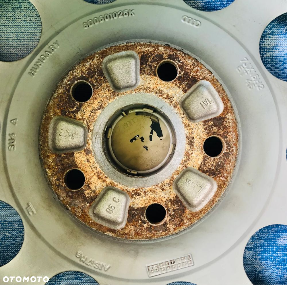 4 X Alu Felgi Aluminiowe 5x112,16'', Audi, 8D0601025K - 9