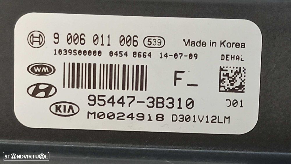 MÓDULO ELETRÓNICO KIA SPORTAGE EMOTION 4X4 - 2